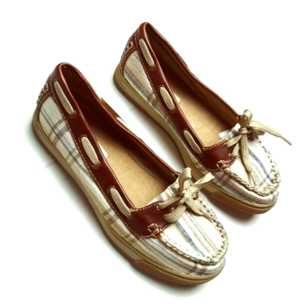 Natural Reflection 6 Plaid Boat Shoes 2 Eye Endlessly Wearable Versatile Ugly